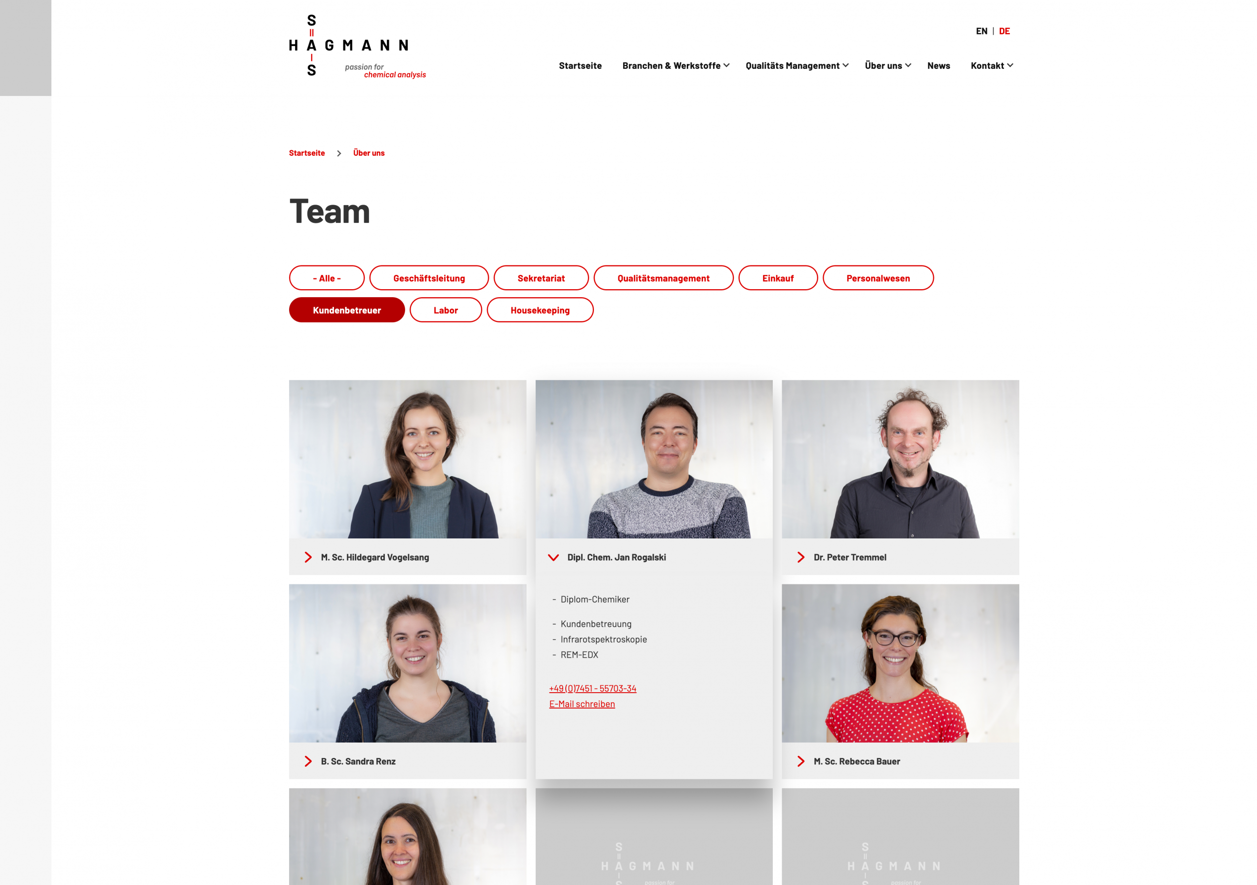 Screenshot: SAS Team