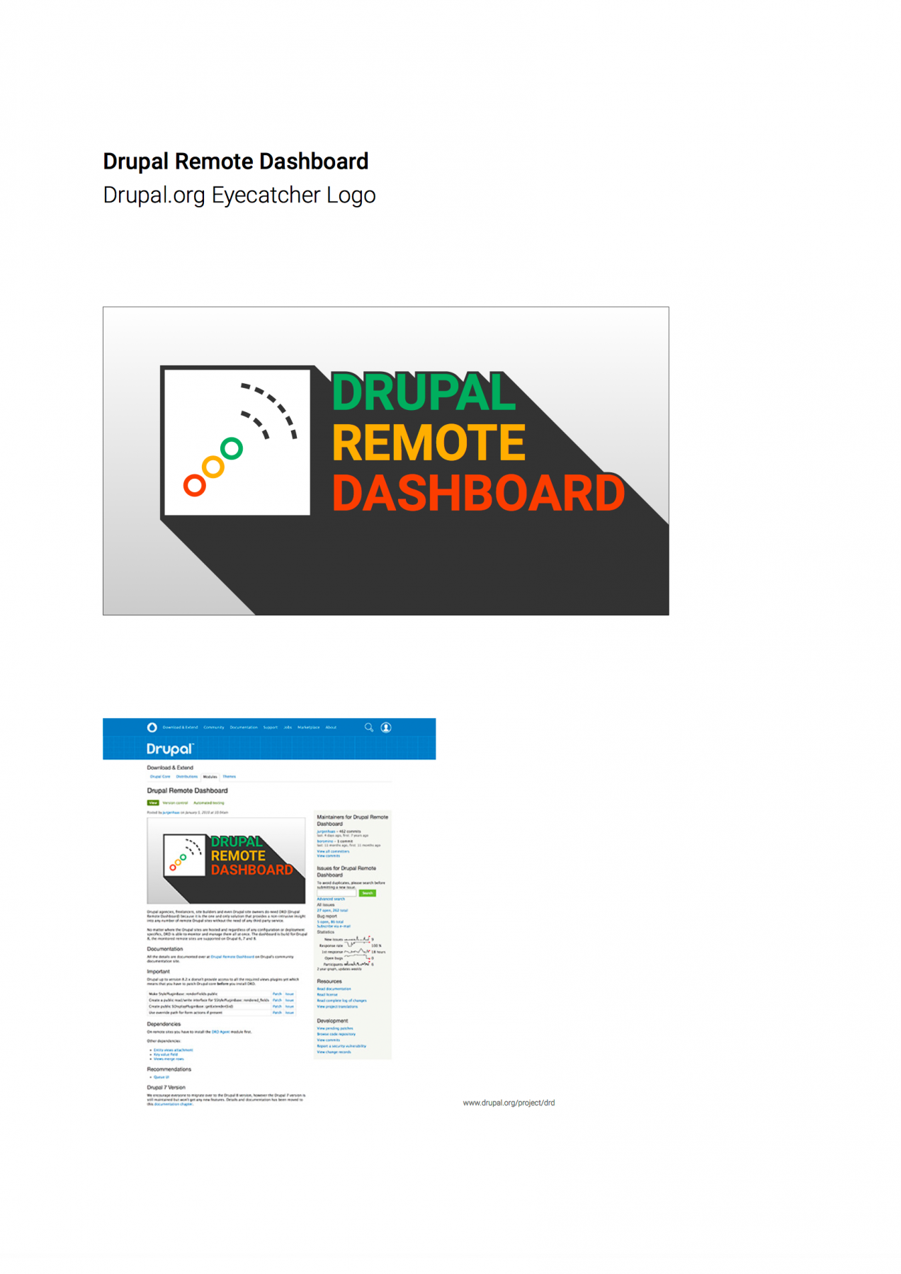 Style Guide – Designing the Drupal Remote Dashboard